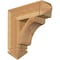 Ekena Millwork Legacy Arts & Crafts Rough Sawn Bracket, Western Red Cedar, 6"W x 22"D x 22"H BKT06X22X22LEC03RWR - alternate 1